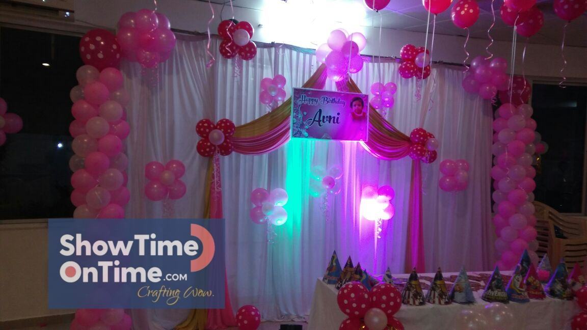 Floral & Stage — ShowTime OnTime event decoration Bengaluru