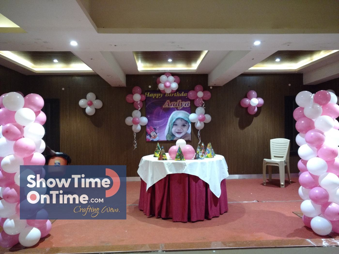 Floral & Stage — ShowTime OnTime event decoration Bengaluru