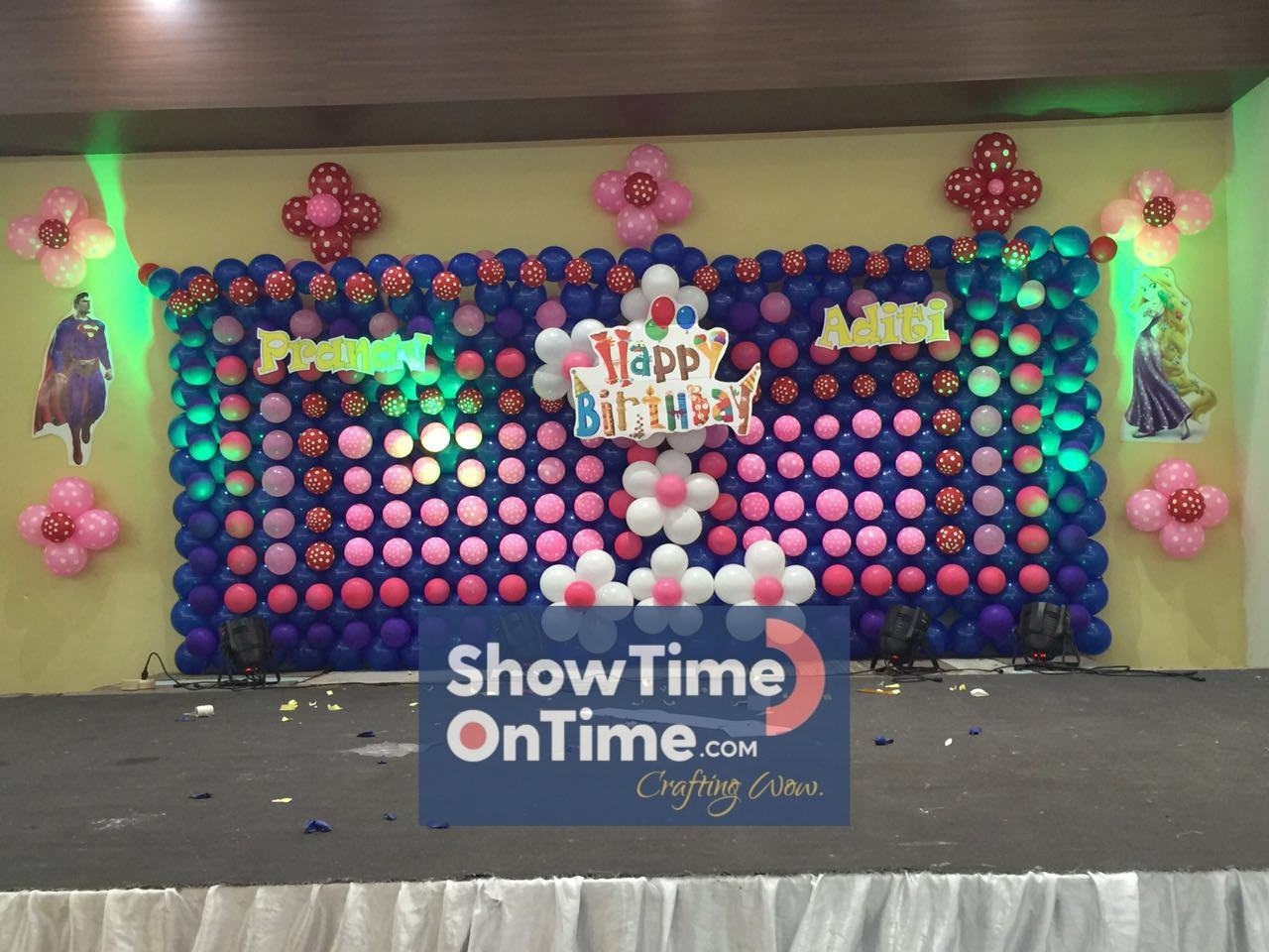 Floral & Stage — ShowTime OnTime event decoration Bengaluru