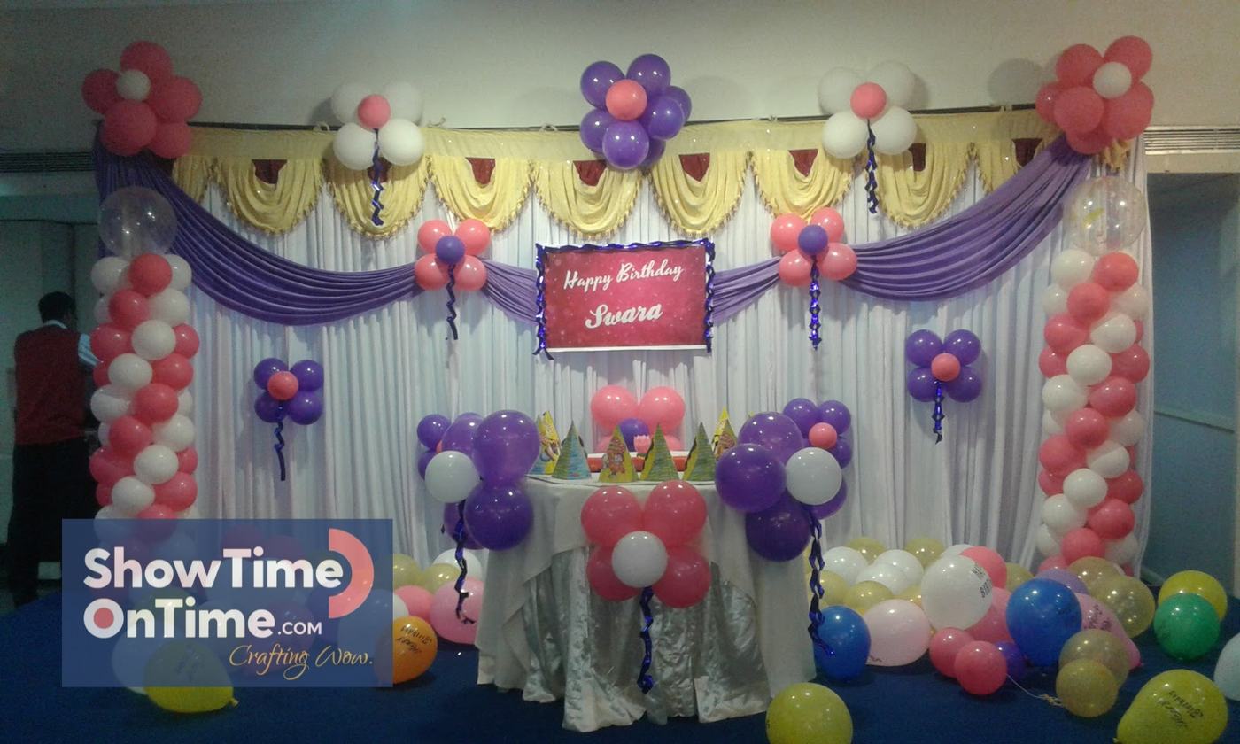 Floral & Stage — ShowTime OnTime event decoration Bengaluru